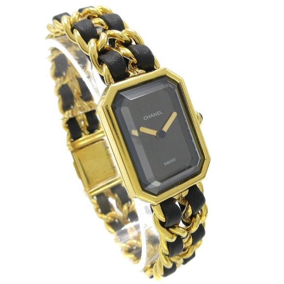 Chanel Premiere Watch Gold #XL X.E